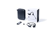 SHOKZ OpenComm2 UC Wireless Bluetooth Bone Conduction Videoconferencing Headset with USB-C adapter | 16 Hr Talk Time  29m Wireless Range  1 Hr Charge Time | Includes Noise Cancelling Boom Mic and Dongle  Black (C110-AC-BK)_9