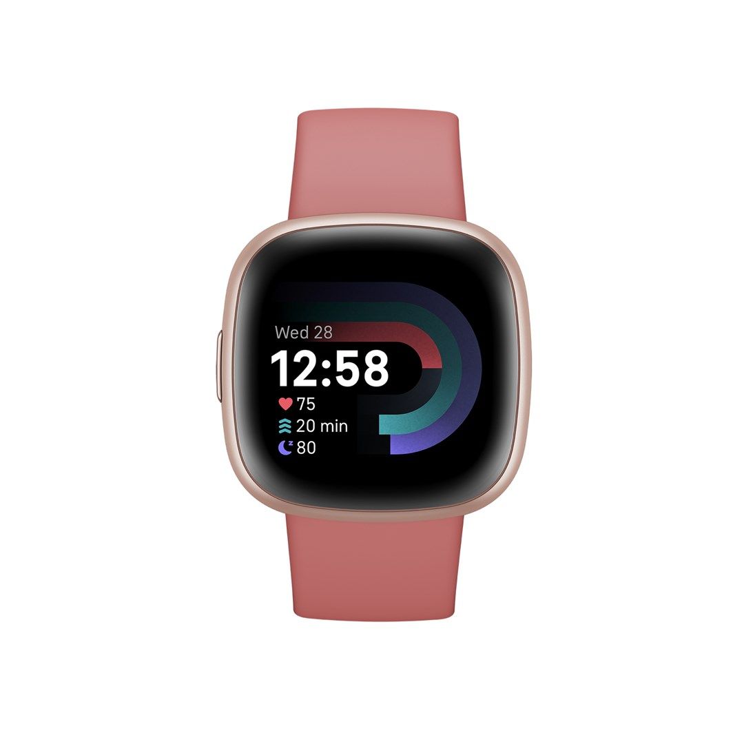 Fitbit Versa 4 Digital Touchscreen Rose GPS (satellite)_2