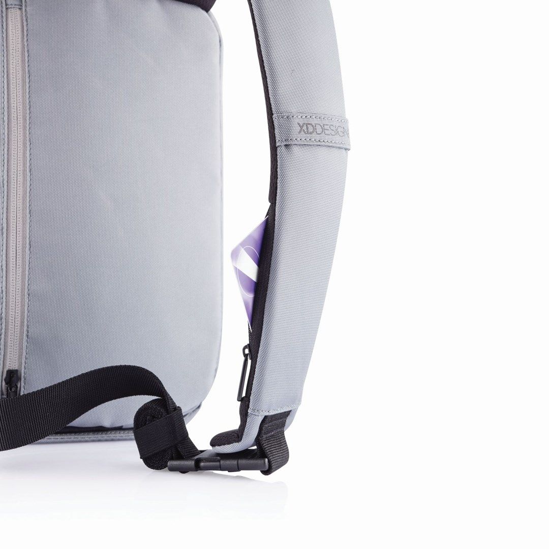 XD DESIGN ANTI-THEFT BACKPACK BOBBY SLING GREY P/N: P705.782_13