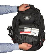 OGIO BACKPACK GAMBIT BLACK P/N: 111072_03_8