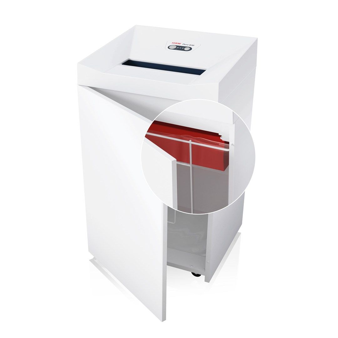 HSM Pure 630 shredder  130 l  4 5x30 mm_2