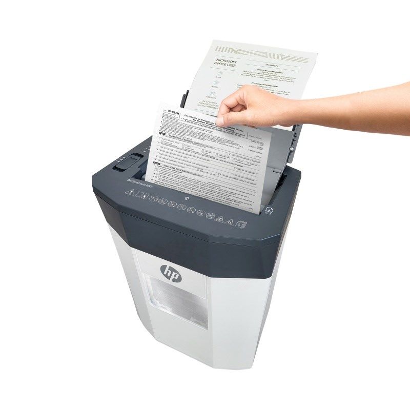 HP ONESHRED Auto 80CC white-gray shredder_9