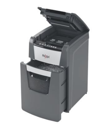 Rexel AutoFeed+ 150M automatic shredder  P-5  micro cut (2x15mm)  150 sheets  44 litre bin_4