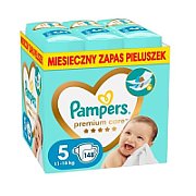 Pampers Premium Protection Size 5  Nappy x148  11kg-16kg_1