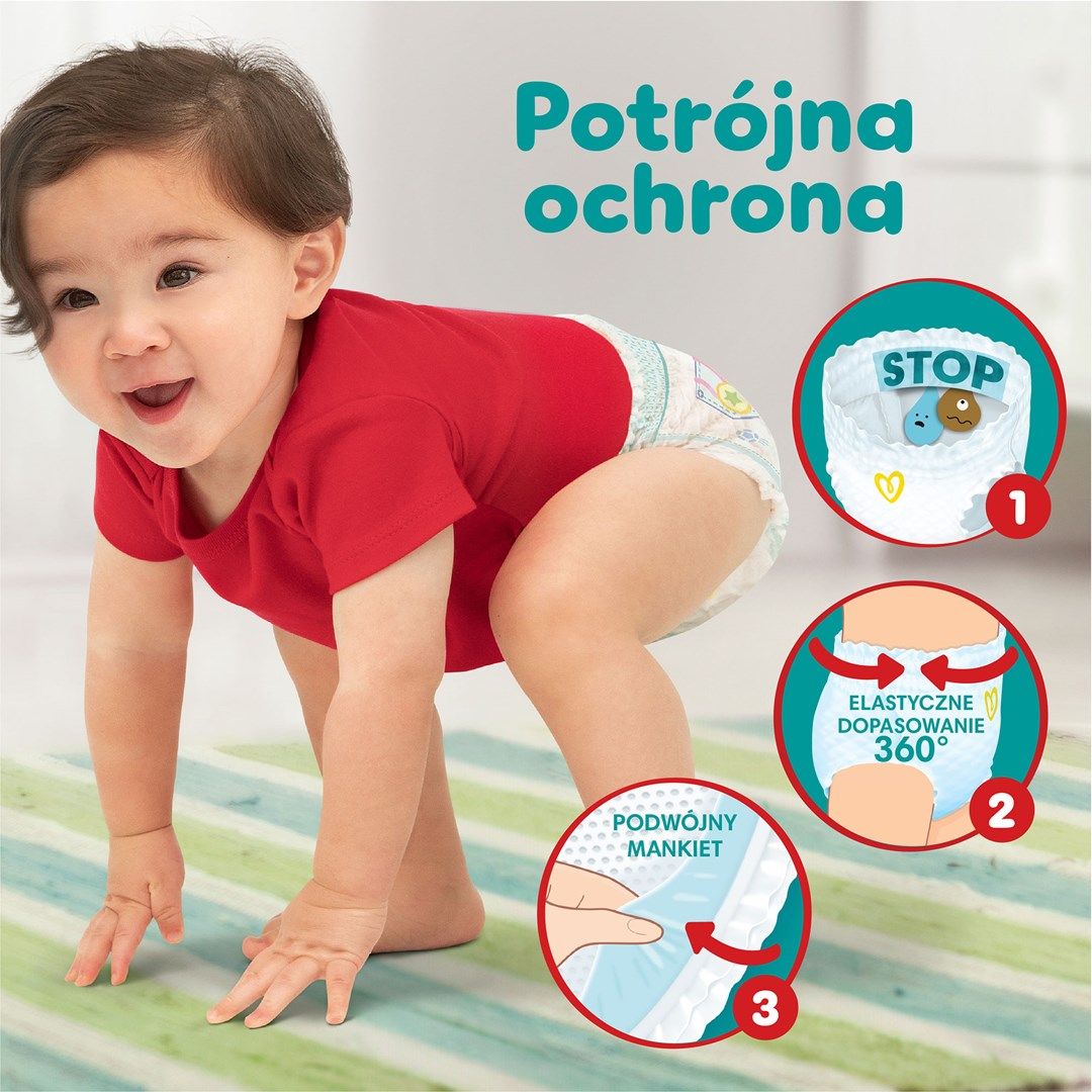 Pampers Pants Boy/Girl 3 204 pc(s)_3