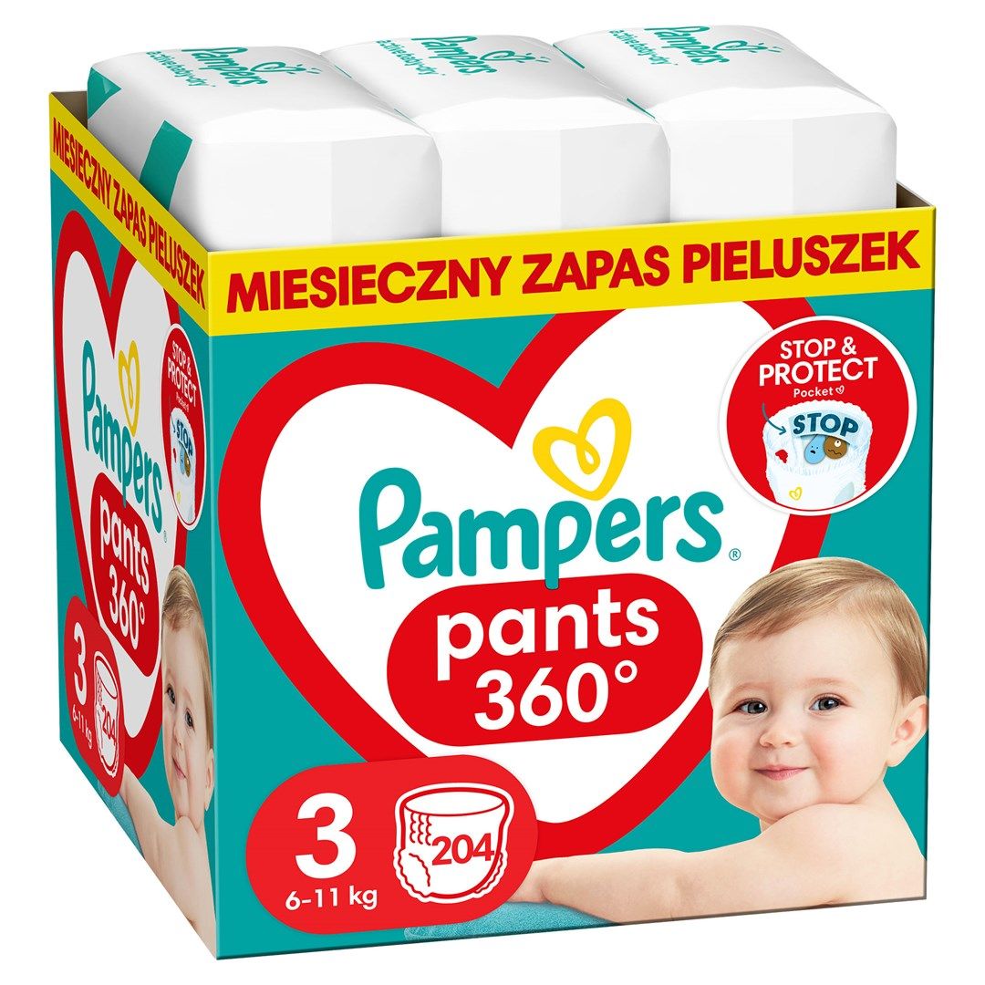 Pampers Pants Boy/Girl 3 204 pc(s)_7