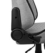 Aerocool CROWNASHGR  Ergonomic Gaming Chair  Adjustable Cushions  AeroWeave Technology  Grey_5