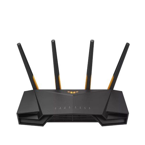 ASUS TUF Gaming AX3000 V2 wireless router Gigabit Ethernet Dual-band (2.4 GHz / 5 GHz) Black  Orange_12