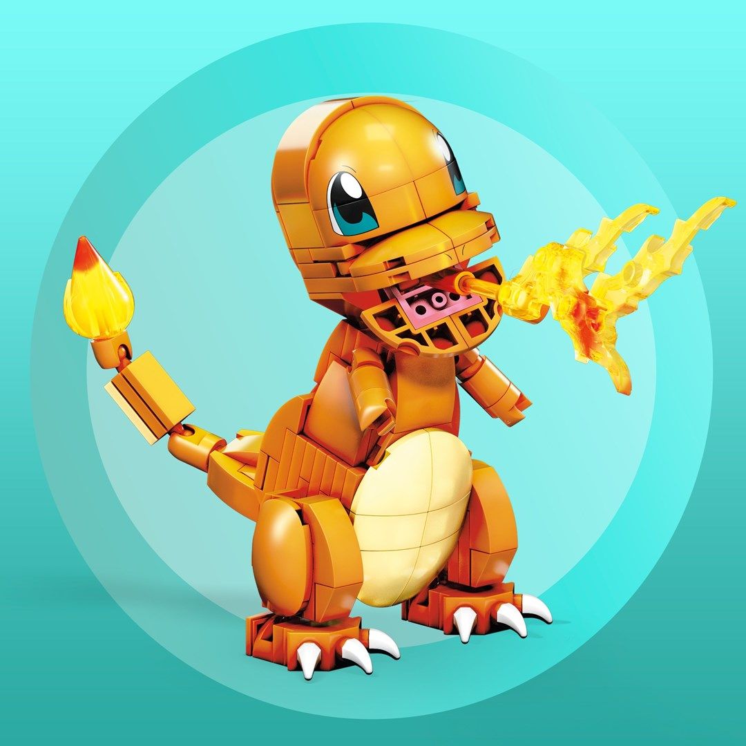 MEGA CONSTRUX Klocki POKEMON Charmander GKY96 MATTEL_5