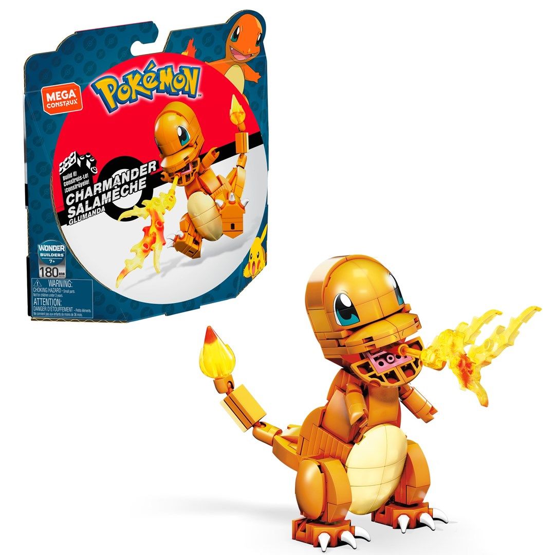 MEGA CONSTRUX Klocki POKEMON Charmander GKY96 MATTEL_7