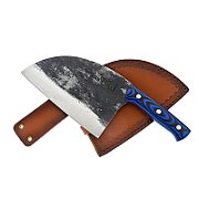 Kitchen knife Serb Samura Mad Bull 18 cm  blue_1