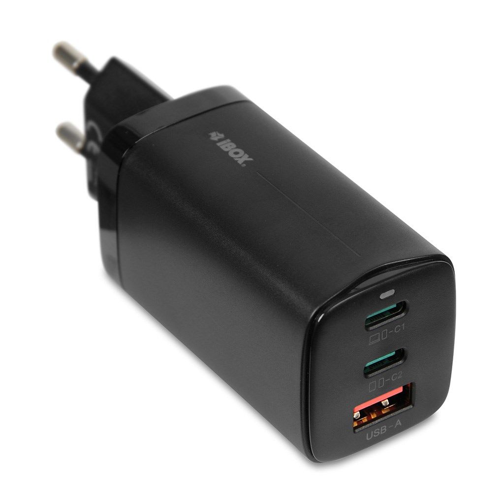 iBOX C-65 Black  GaN 65W universal charger_9