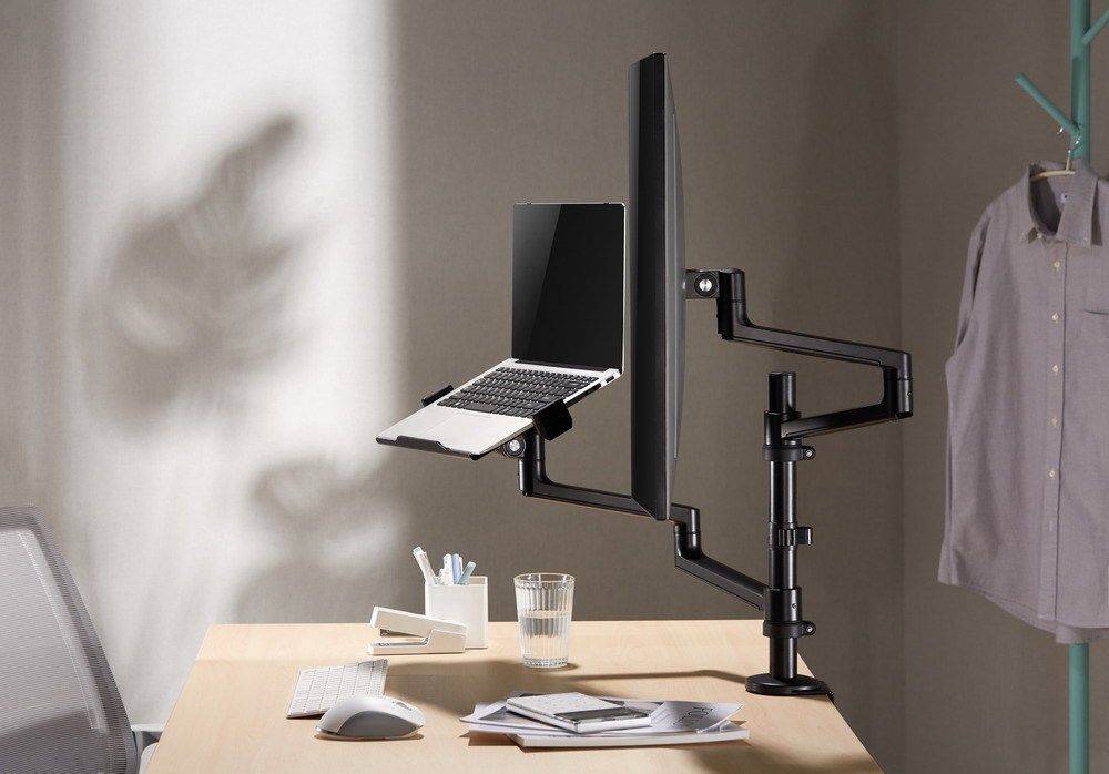 Gembird MA-DA-04 monitor mount / stand 81.3 cm (32 ) Black Desk_17