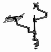 Gembird MA-DA-04 monitor mount / stand 81.3 cm (32 ) Black Desk_3