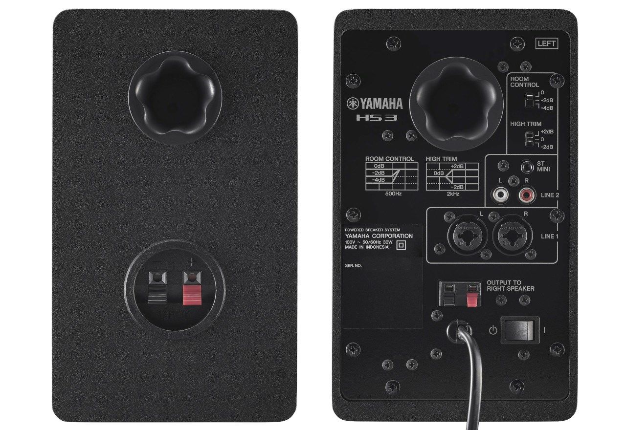 Yamaha HS3 Black - active two-way near-field monitors  pair_6