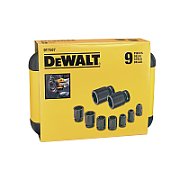 set of sockets - 9 pcs.