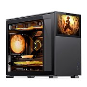 Jonsbo D31 Screen Micro-ATX Case  Tempered Glass - black_1