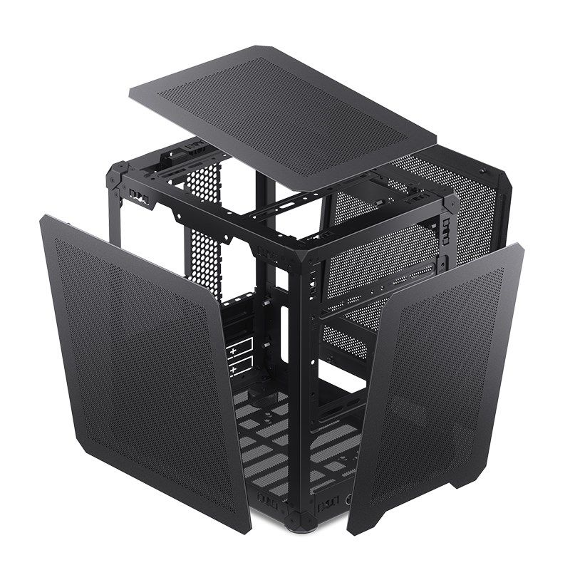 Jonsbo C6 Micro-ATX Case - black_5