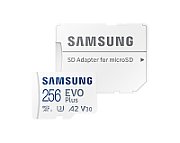 Samsung | MicroSD Card | EVO Plus | 256 GB | microSDXC Memory Card | Flash memory class U3  V30  A2_2