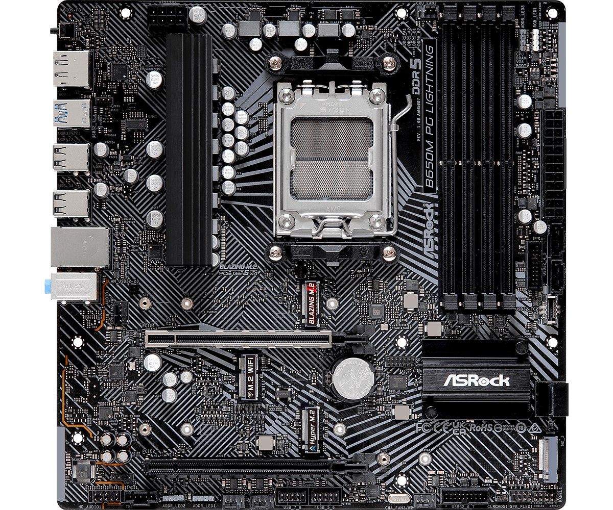 Asrock B650M PG Lightning AMD B650 Socket AM5 micro ATX_2