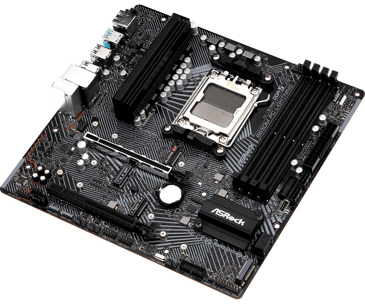 Asrock B650M PG Lightning AMD B650 Socket AM5 micro ATX_3