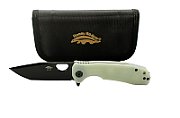 Honey Badger Tanto Medium Black DLC Jade Knife_1