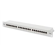 Digitus | Patch Panel | DN-91524S | White | Category: CAT 5e; Ports: 24 x RJ45; Retention strength: 7.7 kg; Insertion force: 30N max | 48.2 x 4.4 x 10.9 cm_1