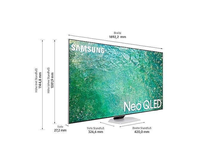 Samsung QE85QN85CAT 2.16 m (85 ) 4K Ultra HD Smart TV Wi-Fi Silver_3