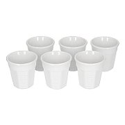 Set of 6 espresso cups BIALETTI BICCHIERINI Porcelain 6x 60 ml White_1