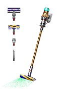 Dyson V12 Detect Slim Absolute handheld vacuum Nickel  Yellow Bagless (2023)_1