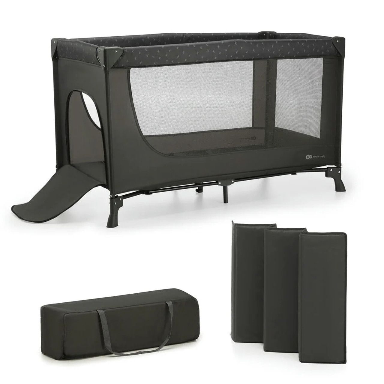 Travel cot JOY LIGHT GREY