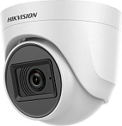 Camera de supraveghere Turret 5MP Audio Indoor Hikvision DS-2CE76H0T- ITPFS(2.8MM), lentila fixa 2.8mm, iluminare min: 0.01 Lux@(F2.0, AGC ON), 0 Lux cu IR: 20m, iesire TVI/AHD/CVI/CVBS, alimentare: 12 VDC ± 25%, protectie: IP67, dimensiuni: Φ 84.6 mm × 78.9 mm, greutate: 140.5g, temperatura de_1