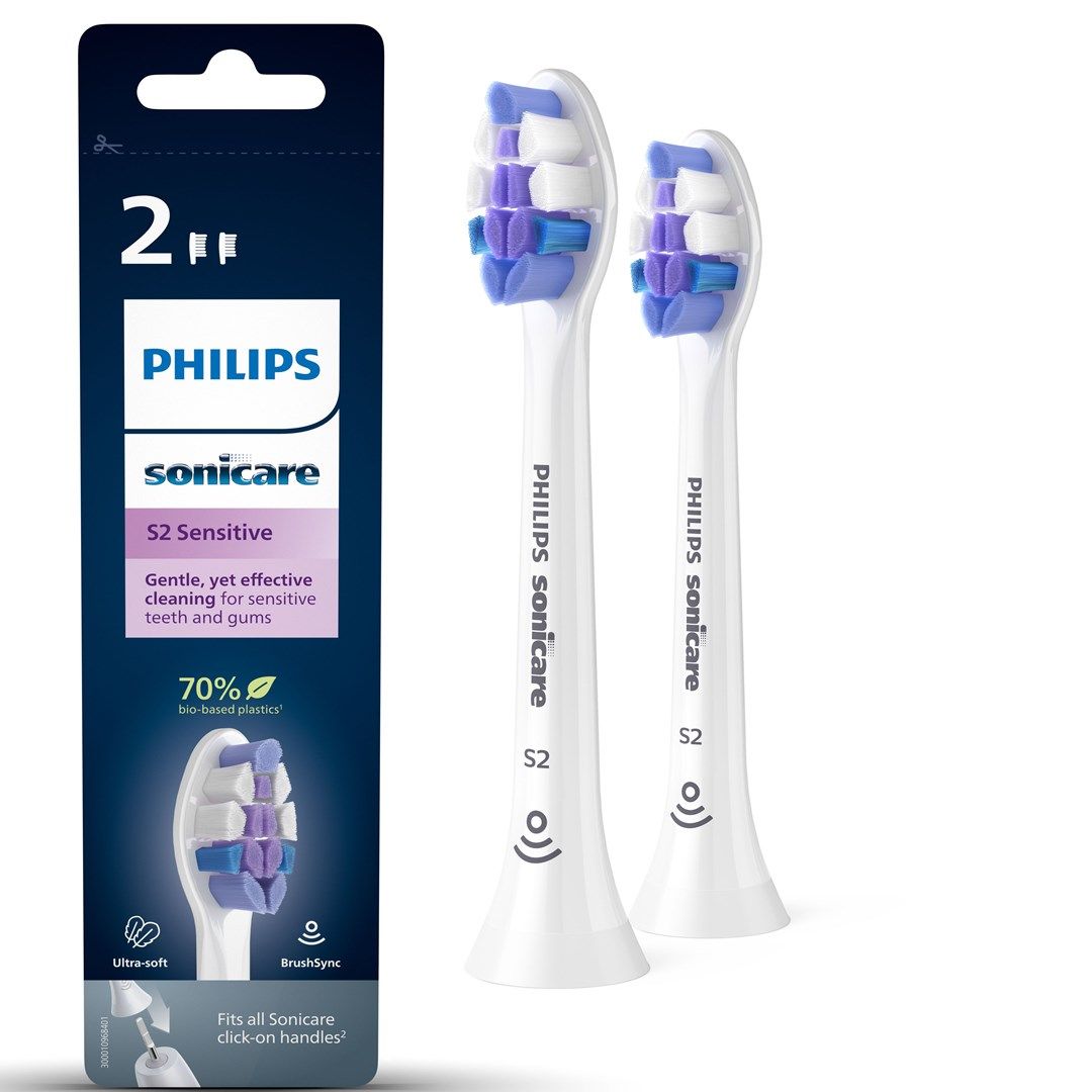 Philips S2 Sensitive HX6052/10 Ultra soft interchangeable sonic brush heads_2