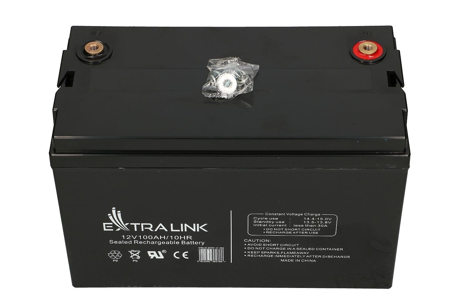 Extralink Accumulator AGM 12V 100Ah maintenance free_2