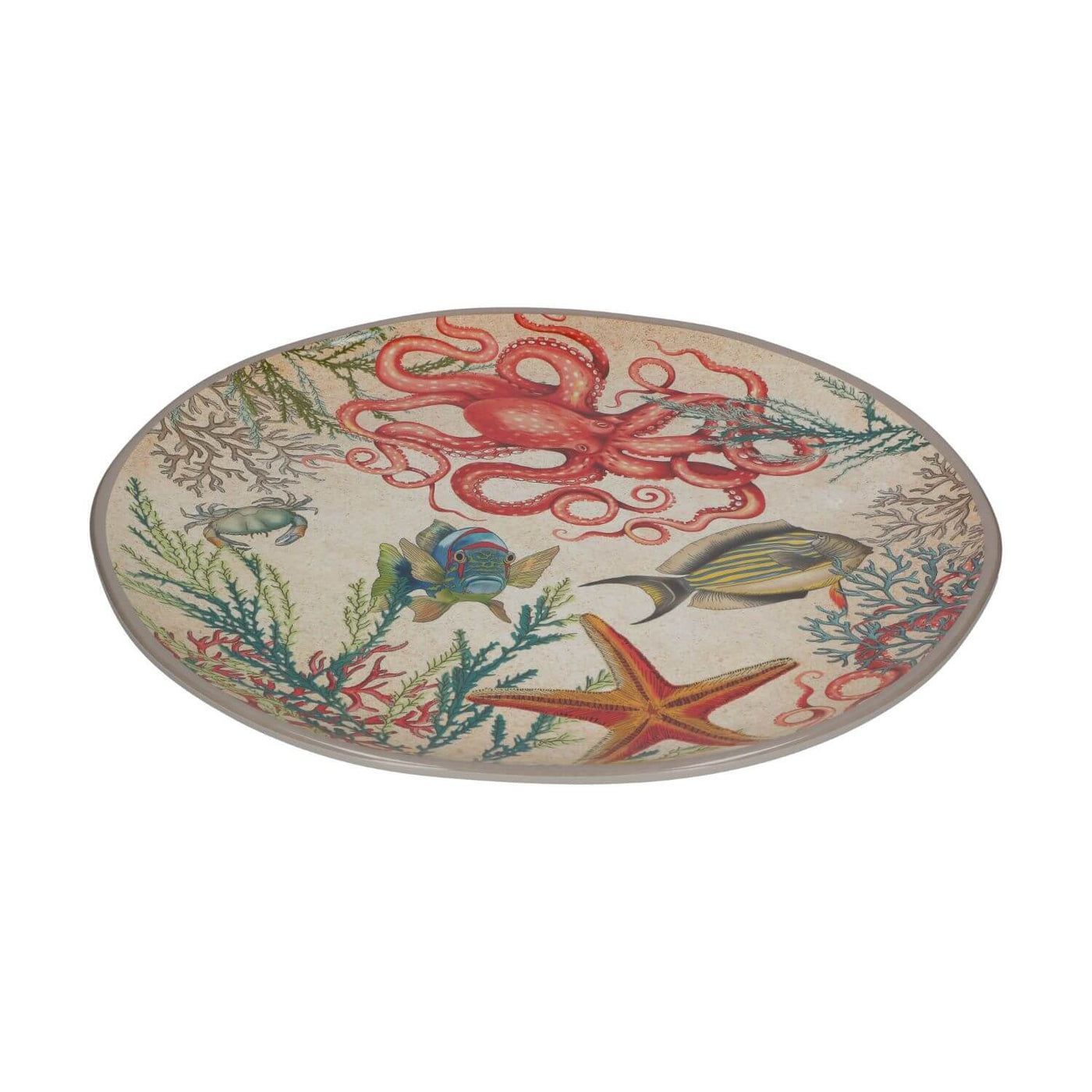 Sea Life melamine round tray - 42 cm_2