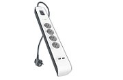 Belkin BSV401CA2M surge protector Black  White 4 AC outlet(s) 2 m_2