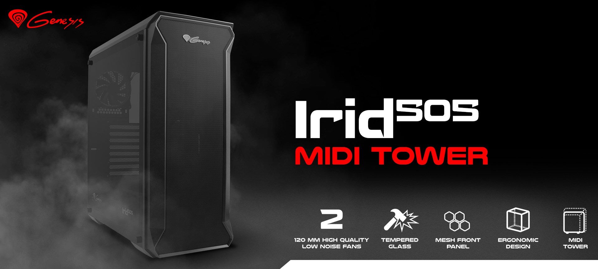 Genesis Irid 505 - tower - ATX_6