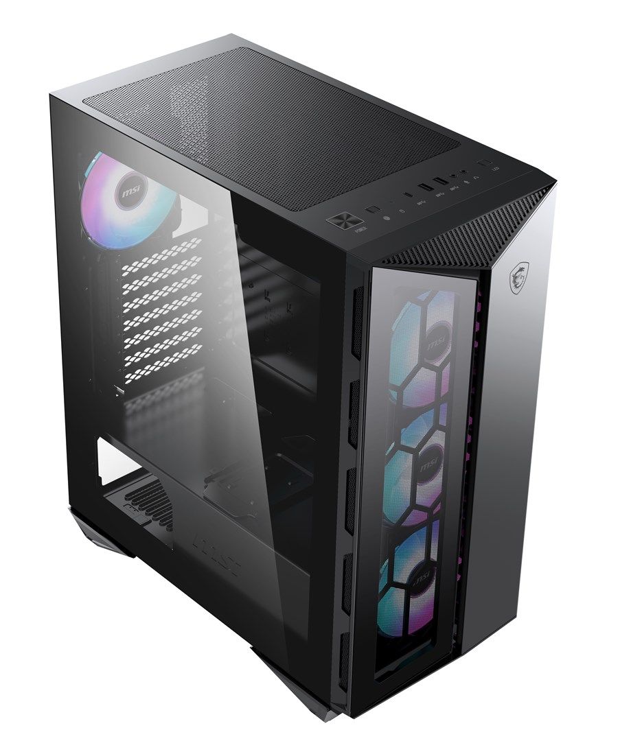 MSI MPG GUNGNIR 110R PC Case  Mid-Tower  USB 3.2  Black MSI MPG GUNGNIR 110R Black ATX Power supply included No_12