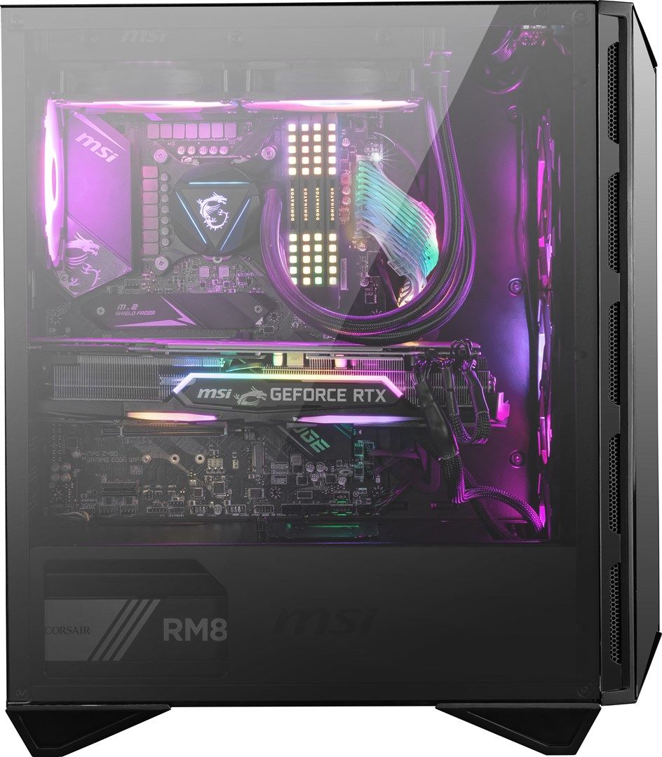 MSI MPG GUNGNIR 110R PC Case  Mid-Tower  USB 3.2  Black MSI MPG GUNGNIR 110R Black ATX Power supply included No_9