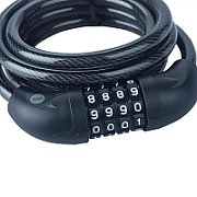 Linka rowerowa stalowa z zamkiem szyfrowym 10x1800mm Yale Essential Security Combination Cable Lock