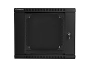 TWO-SECTION WALL-HUNG RACK CABINET 19  9U 600X600 BLACK LANBERG (FLAT PACK)_7