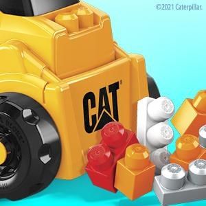 PROMO MEGA BLOKS CAT Ride-on vehicle 3in1 + HDJ29 MATTEL bricks_13