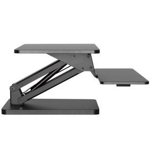 Maclean Desktop Stand for Keyboard  Monitor or Laptop  Gas Spring  Standing Up  Black  MC-882_2