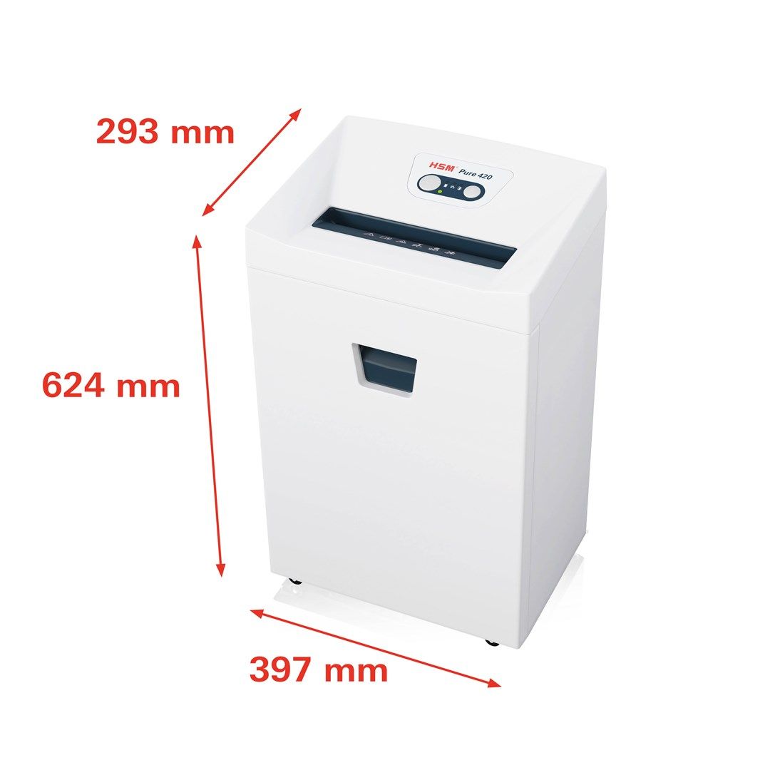 HSM Pure 420 shredder  35 l  1 9x15 mm_3