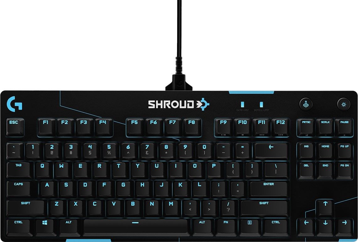 Logitech G PRO X Shroud Keyboard Black_2