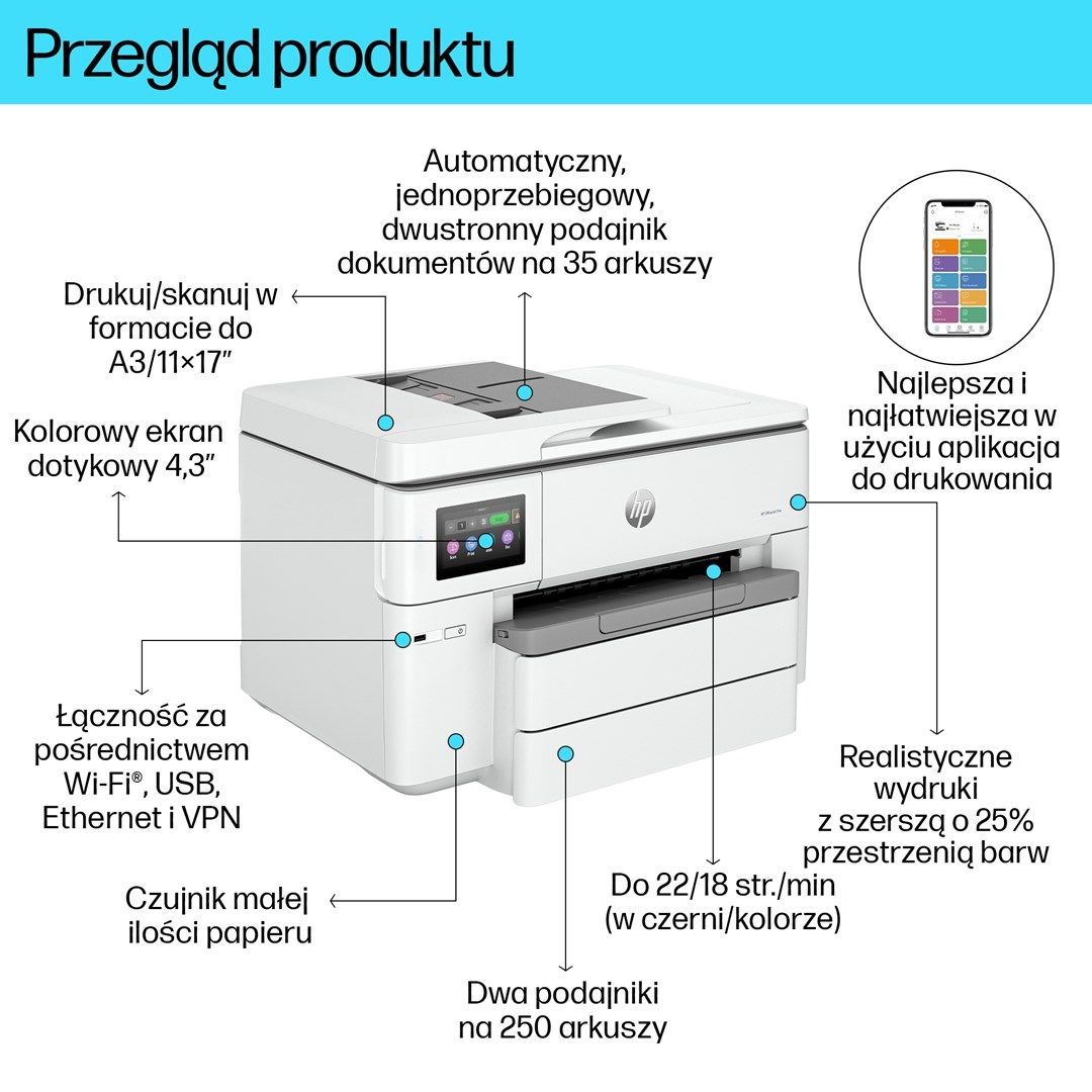 Urządzenie wielofunkcyjne HP OfficeJet Pro 9730e_14