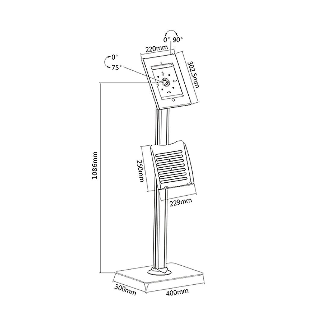 Universal Tablet Desk Holder Maclean MC-724_2