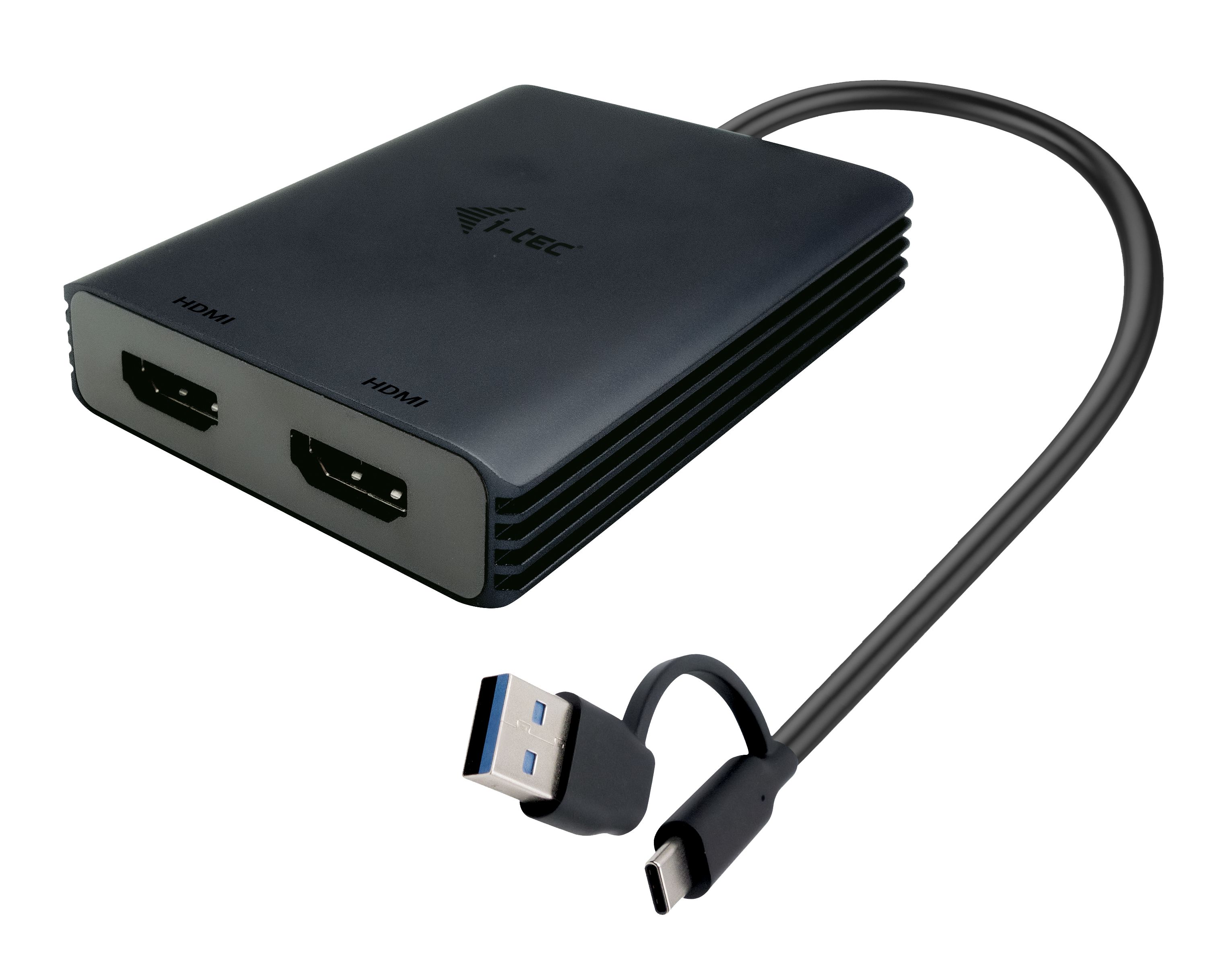 I-TEC USB-A/C 2X HDMI ADAPTER/DUAL 4K HDMI VIDEO ADAPTER
