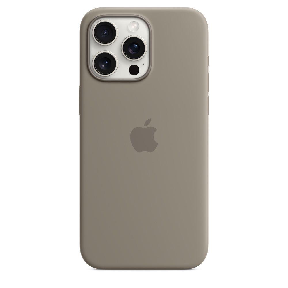 IPHONE 15 PRO MAX SILICONE CASE/WITH MAGSAFE - CLAY_3