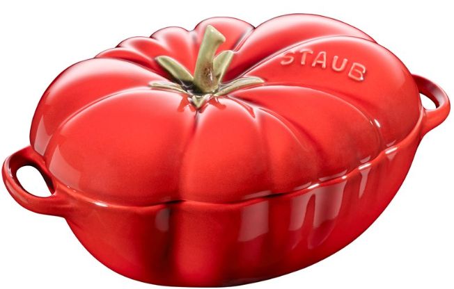 Mini Cocotte Ceramic Oval Tomato Staub - 500 ml  Red_2